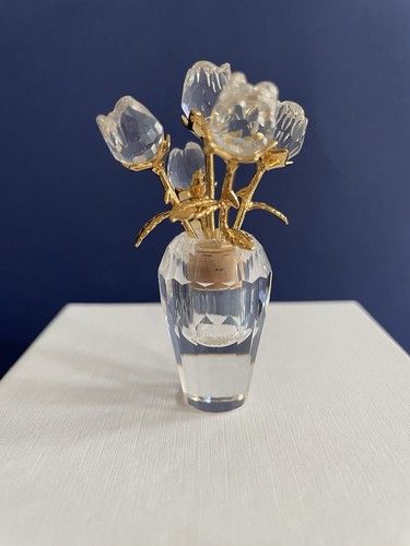 Swarovski crystal rose flacón - rose,