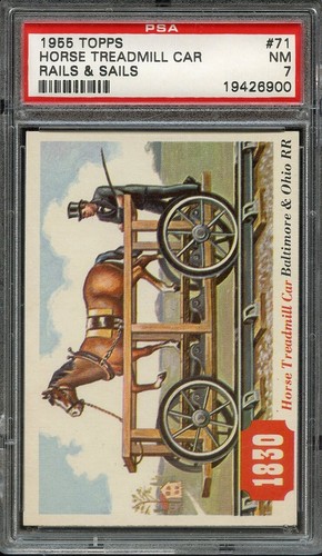 1955 topps rails sails - rails, 71
