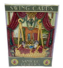 Vtg 1996 Santoro Graphics Cat