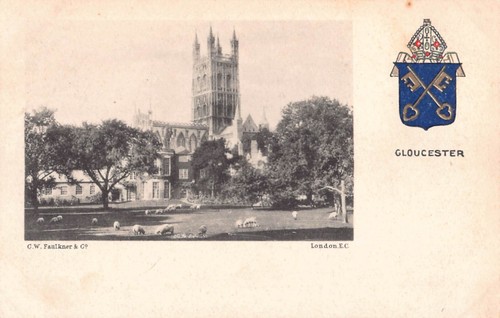 Postcard gloucester - postcard,