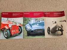 BONHAMS CAR AUCTION CATALOGUE X 3 2002