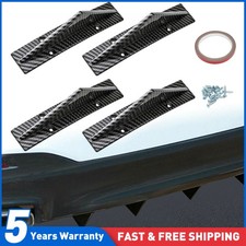 4pcs Car Rear Bumper Diffuser