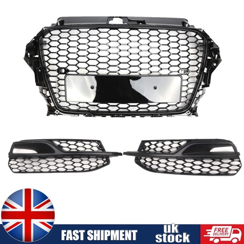 Gloss black honeycomb grille - gloss,