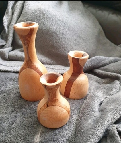 Handmade single stem vases - single,