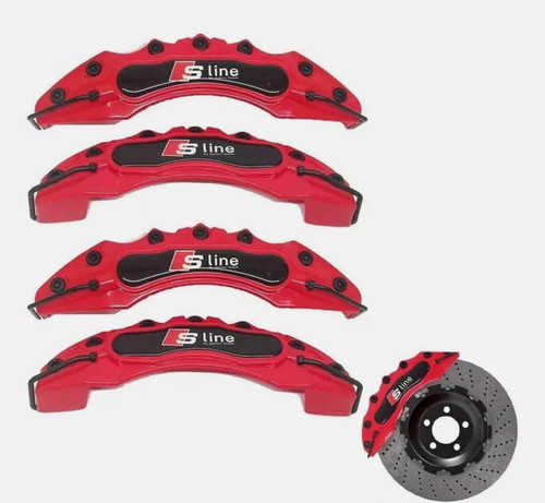 Brake caliper covers red - covers, for