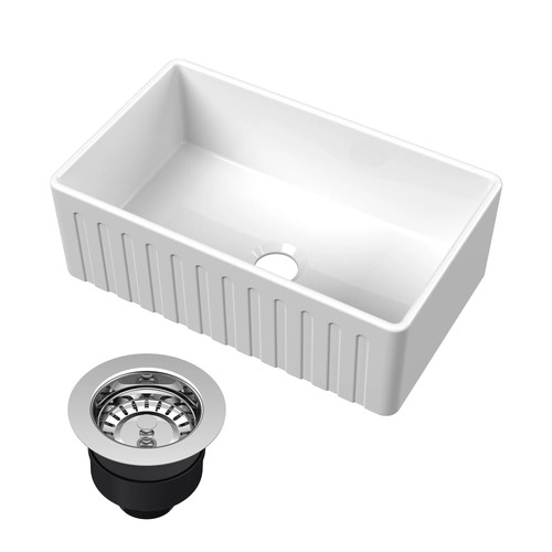 Nuie kitchen sink chrome - kitchen,