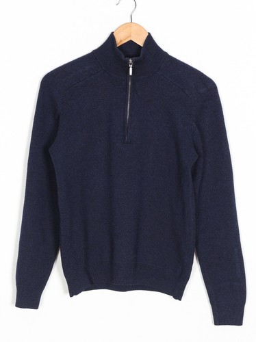Galvin green zip neck merino - galvin,