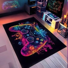 Gaming Rug for Boys Bedroom