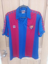 Rare Vintage 1980's FC Barcelona Shirt by Meyba - As worn by Gary Lineker