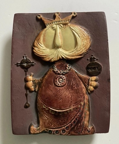 Vintage ceramic wall - ceramic,