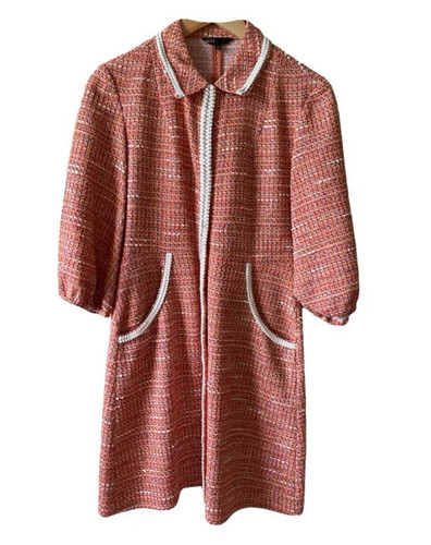 Maje woven tweed - woven, orange