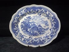 Antique Seaforth Blue & White