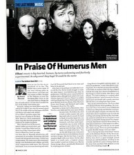 (WOR6) MAGAZINE ARTICLE/REVIEW & PICTURE. ELBOW : THE SELDOM SEEN KID