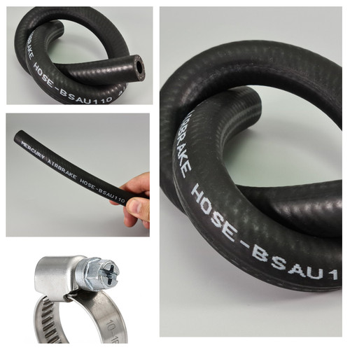 Rubber vacuum brake servo hose - brake,