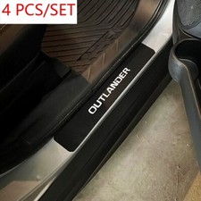 For Mitsubishi Outlander Car Door Sill Scuff Anti Scratch Sticker Protector 4Pcs
