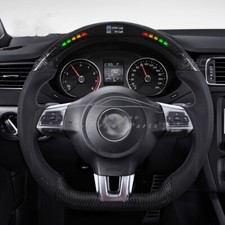 1X LED Carbon Fiber Sport Flat