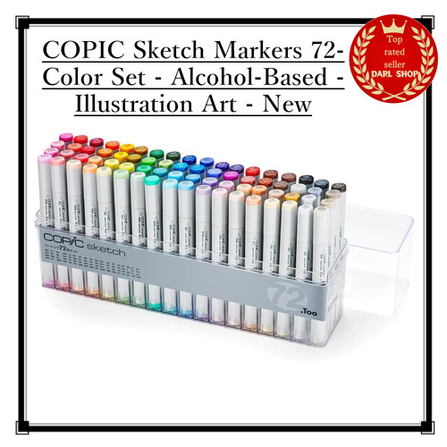 Copic sketch markers color - markers, 72-color