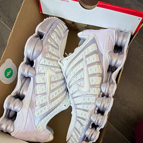 Nike shox white - nike, white/purple