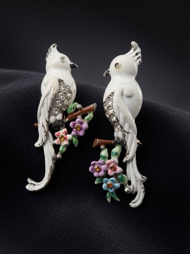 Vintage matching cockatoo - matching,