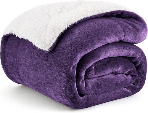 Bedsure sherpa fleece - sherpa,