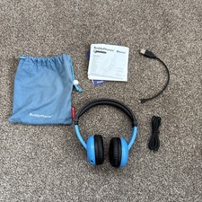 BuddyPhones PopTime Pro Volume-limiting Bluetooth Child Headphones with Boom Mic