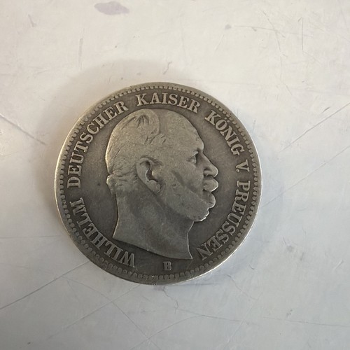 1876 german wilhelm silver - german,