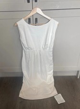 Ivory Tiffany rose Lauren shift maternity dress (size 10-12)