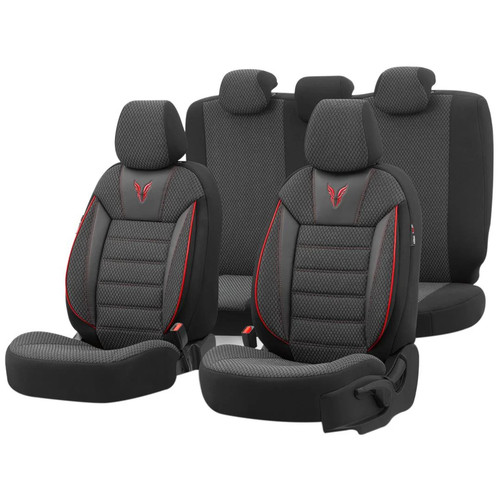 Cotton leather car seat - cotton,