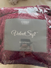 QVC Cozee Home Velvet Soft