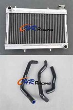 Aluminum Radiator+BLACK hose