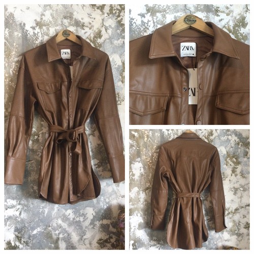 Womens leather jacket brown - leather,