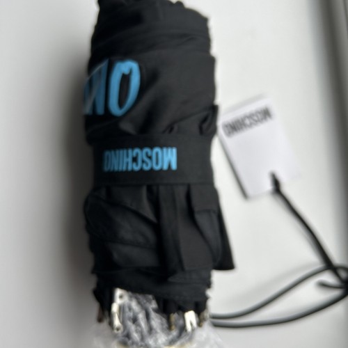Moschino umbrella blue - moschino,