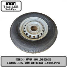 175R13C 97/95R Caravan Trailer