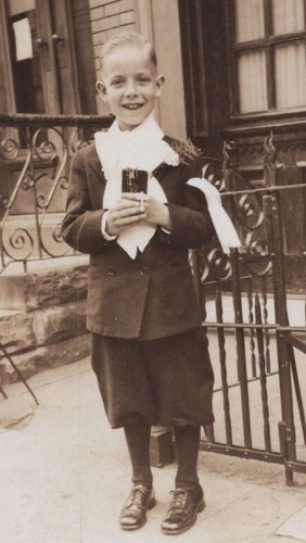 1940s boy portrait communion - portrait,