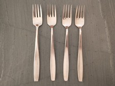 Elkington Cutlery Stainless Steel set of Four Forks like Boston Pattern