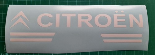 Citroen rear screen - , sticker