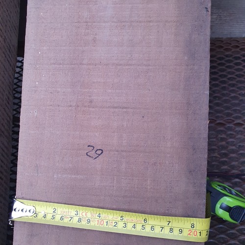 Afromosia plank piece - piece, decking