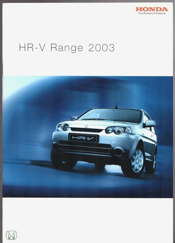 Honda 2003 uk market - honda,