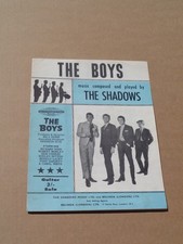 Shadows the boys - the, sheet