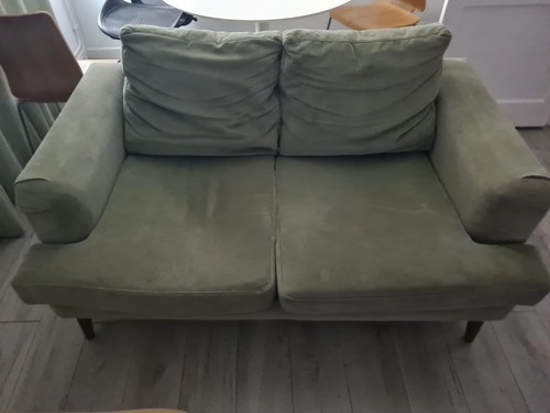 Mid olive green sofa - green, 2