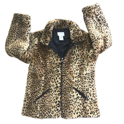 Vintage white stag leopard - white,