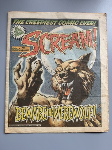 Scream comic date - scream,