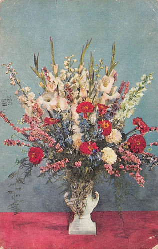 Family history postcard - family,
