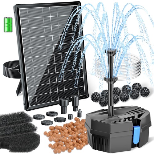 Solar pond filter pump - solar,