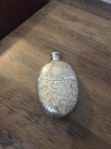Antique silver plated - plated, hip