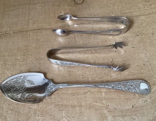 Lot antique silver plate - lot, x