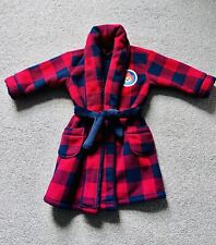Paddington Bear Fleece Dressing Gown Size 2-3 Years
