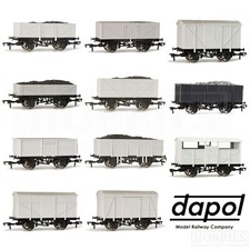 Dapol Unpainted Wagons Plastic