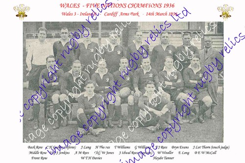 Wales 1936 - ireland),