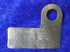 Atco Villiers Kick Start Machine reference brass ID plate cylinder lawn mower